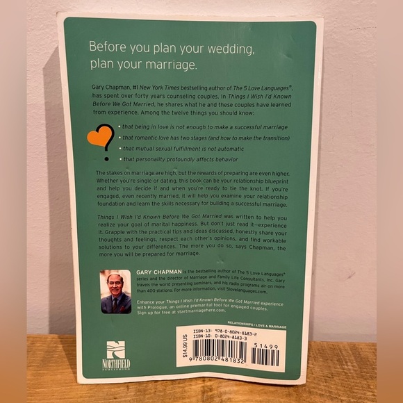 Thinks I‎ wish I’d known before I got married book - Picture 2 of 2